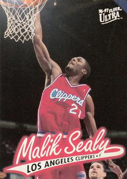 1996-97 Ultra #49 Malik Sealy Front