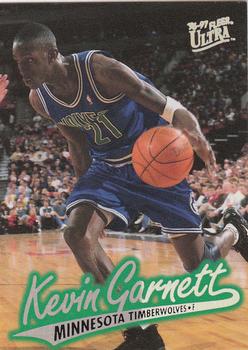 1996-97 Ultra #64 Kevin Garnett Front
