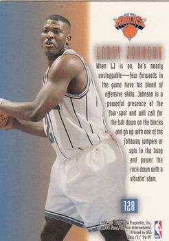 1996-97 Ultra #128 Larry Johnson Back