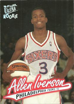 1996-97 Ultra #82 Allen Iverson Front