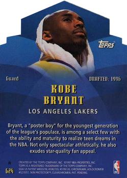 1997-98 Topps - Generations Refractors #G24 Kobe Bryant Back