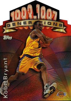 1997-98 Topps - Generations Refractors #G24 Kobe Bryant Front