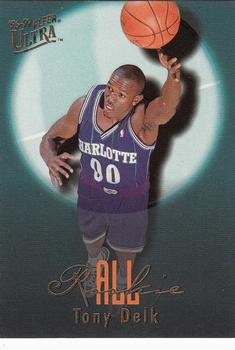 1996-97 Ultra - All-Rookie #5 Tony Delk Front