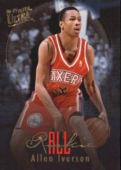 1996-97 Ultra - All-Rookie #7 Allen Iverson Front