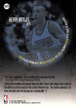 1996-97 Ultra - All-Rookie #8 Kerry Kittles Back