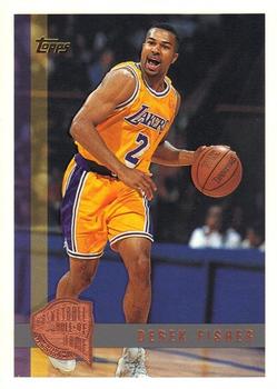 1997-98 Topps - Minted in Springfield #182 Derek Fisher Front