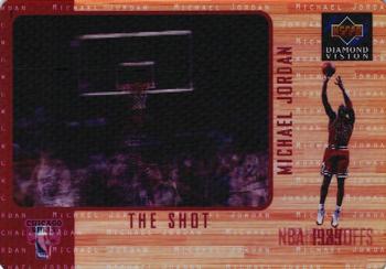 1997-98 Upper Deck Diamond Vision - Jordan Highlight Reels #1 Michael Jordan Front