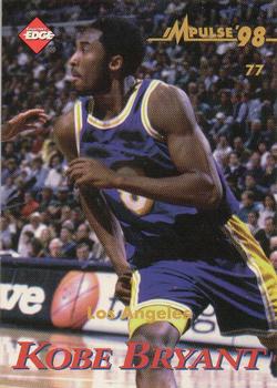 1998 Collector's Edge Impulse - Thick #77 Kobe Bryant / Scottie Pippen Back