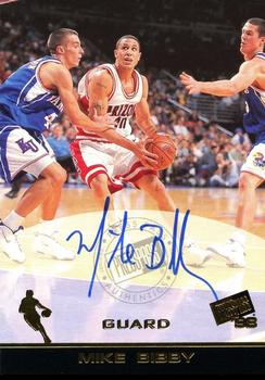 1998 Press Pass - Autographs #NNO Mike Bibby Front