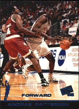 1998 Press Pass - Torquers #35 Andrae Patterson Front