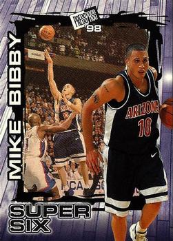 1998 Press Pass - Super Six #S3 Mike Bibby Front