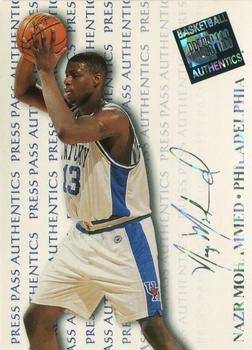 1998 Press Pass Authentics - Hang Time #21 Nazr Mohammed Front
