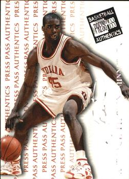 1998 Press Pass Authentics - Hang Time #30 Andrae Patterson Front