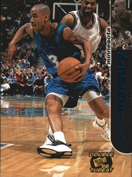 1998 Press Pass Double Threat - Torquers #38 Stephon Marbury Front