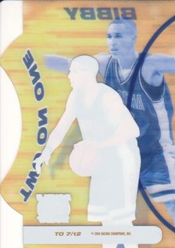 1998 Press Pass Double Threat - Two-On-One #TO7 Mike Bibby Back