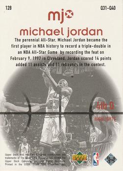 1998 Upper Deck MJx #128 Michael Jordan Back