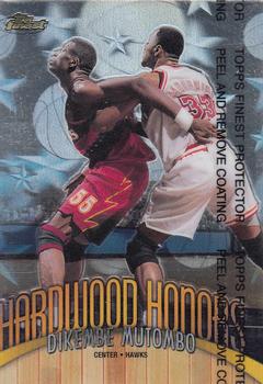 1998-99 Finest - Hardwood Honors #H5 Dikembe Mutombo Front