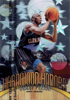 1998-99 Finest - Hardwood Honors #H6 Wesley Person Front