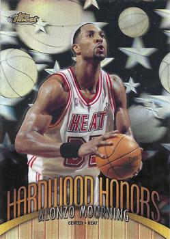 1998-99 Finest - Hardwood Honors #H16 Alonzo Mourning Front