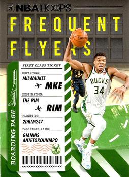 2020-21 Hoops - Frequent Flyers #9 Giannis Antetokounmpo Front