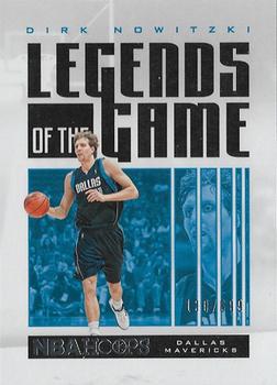 2020-21 Hoops - Legends of the Game #34 Dirk Nowitzki Front