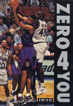 1998-99 Metal Universe - Two 4 Me Zero 4 You #8 TZ Marcus Camby Back
