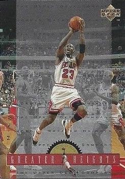 1996-97 Upper Deck - Michael Jordan Greater Heights #GH2 Michael Jordan Front