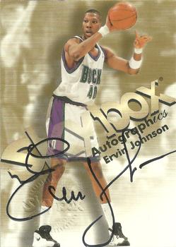 1998-99 SkyBox Premium - Autographics #NNO Ervin Johnson Front