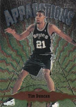 1998-99 Topps - Apparitions #A14 Tim Duncan Front