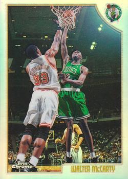 1998-99 Topps Chrome - Refractors #159 Walter McCarty Front