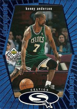 1998-99 UD Choice - StarQuest Blue #SQ2 Kenny Anderson Front