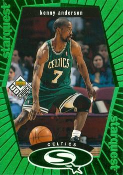 1998-99 UD Choice - StarQuest Green #SQ2 Kenny Anderson Front
