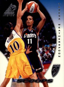 1997 Pinnacle Inside WNBA #63 Teresa Weatherspoon Front