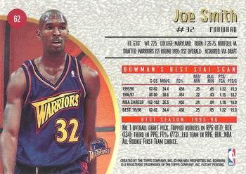 1997-98 Bowman's Best #62 Joe Smith Back