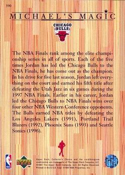 1997-98 Collector's Choice #390 Michael Jordan Back