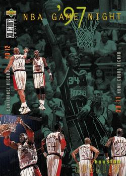 1997-98 Collector's Choice #165 Houston Rockets Front