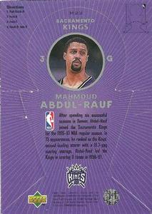 1997-98 Collector's Choice - NBA Miniatures #M23 Mahmoud Abdul-Rauf Back