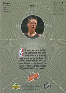 1997-98 Collector's Choice - NBA Miniatures #M25 Detlef Schrempf Back