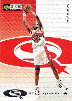 1997-98 Collector's Choice - StarQuest #SQ150 Dikembe Mutombo Front