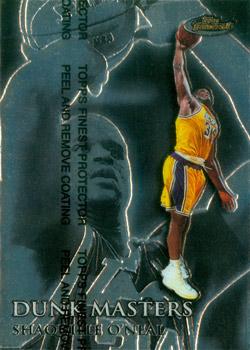 1999-00 Finest - Dunk Masters #DM2 Shaquille O'Neal Front