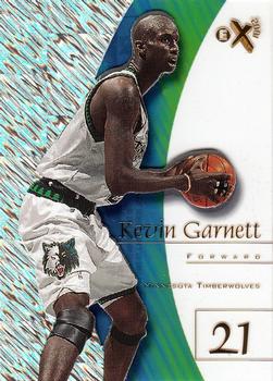 1997-98 E-X2001 #2 Kevin Garnett Front