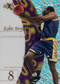 1997-98 E-X2001 #8 Kobe Bryant Front
