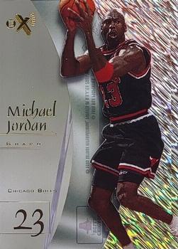 1997-98 E-X2001 #9 Michael Jordan Front