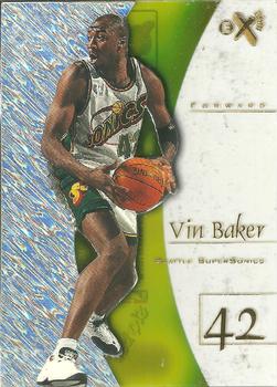 1997-98 E-X2001 #28 Vin Baker Front