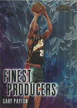 1999-00 Finest - Finest Producers #FP9 Gary Payton Front