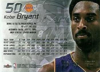 1999-00 Flair Showcase - Legacy Collection #50 Kobe Bryant Back