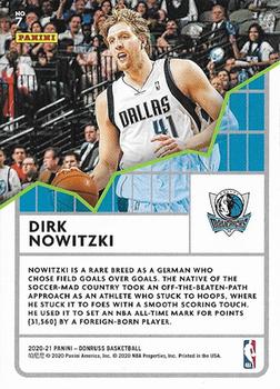 2020-21 Donruss - All Time League Leaders #7 Dirk Nowitzki Back