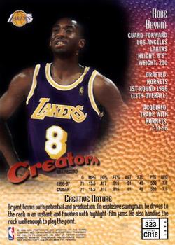 1997-98 Finest #323 Kobe Bryant Back