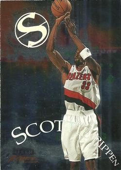1999-00 Fleer Focus - Soar Subjects #11 SS Scottie Pippen Front