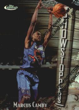 1997-98 Finest - Refractors #296 Marcus Camby Front